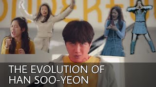 Compilation of Moon Ga Young's FUNNY singing and dancing (ft. Kim Seon-ho)
