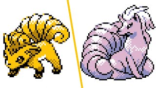Shiny Vulpix in Pokemon Silver after only 119 random encounters (Fire Monotype #2)