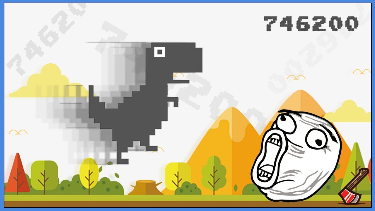 [HACK] ★ Khủng long DINO Google chạy như The Flash ♫ Chrome Dinosaur ...