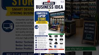 Computer &amp; Laptop Store Business Idea 2026 | Small Investment, High Profit! 🚀 #shorts