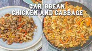 Caribbean Chicken and Cabbage| (Low Carb/Weightloss) | Cook With Charla