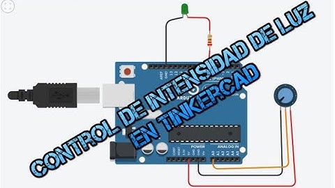 control de intensidad de luz del led