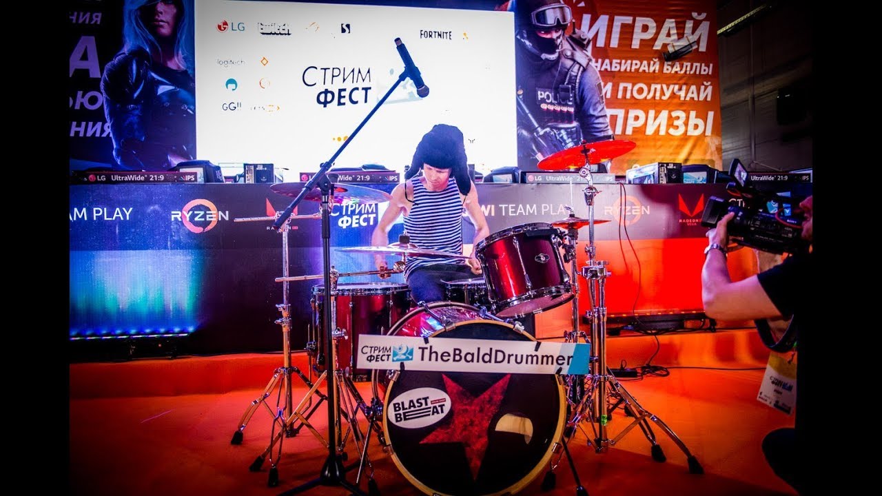 Нейромонах Феофан - Притоптать (Drum cover) by The Bald Drummer - YouTube