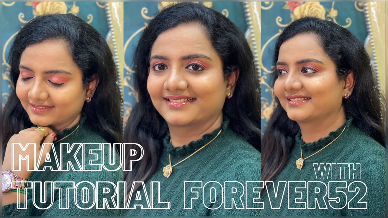 Makeup Tutorial with Forever52 Makeup Products தமிழில் | Makeup Tips & Techniques by Arthi Balaji