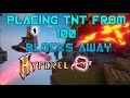 Infinite Block Reach Troll on Hypixel Bedwars