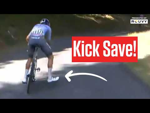 A Swift Kick In The... Gears? Saves Tom Pidcock In Tour de France 2026 Stage 9