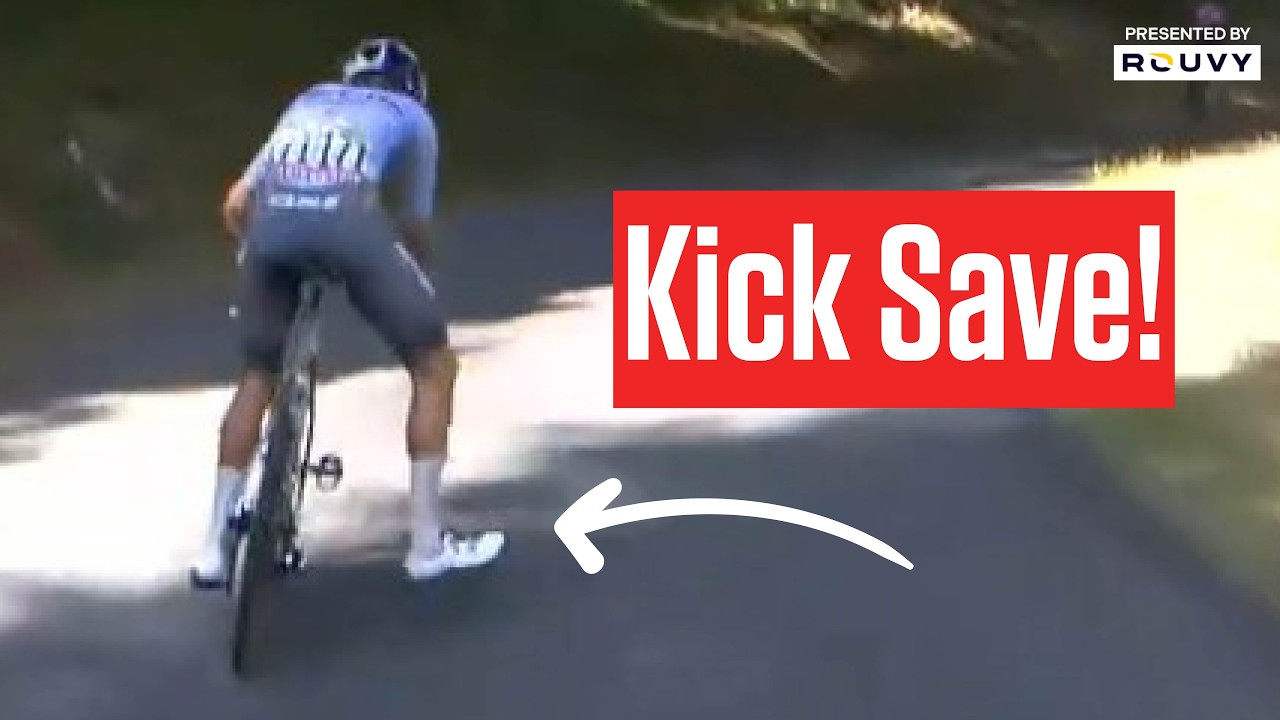 A Swift Kick In The... Gears? Saves Tom Pidcock In Tour de France 2026 Stage 9