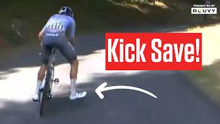 A Swift Kick In The... Gears? Saves Tom Pidcock In Tour de France 2026 Stage 9