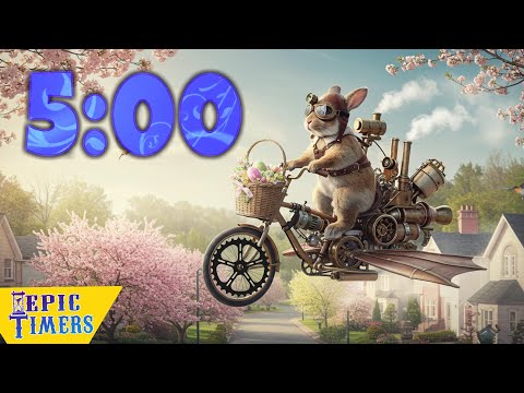 5 Minute Music Timer with Easter Egg Drops!