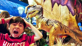 恐竜レストラン 恐竜の骨を発掘できるかな？ 恐竜たまご お出かけ おゆうぎ こうくんねみちゃん