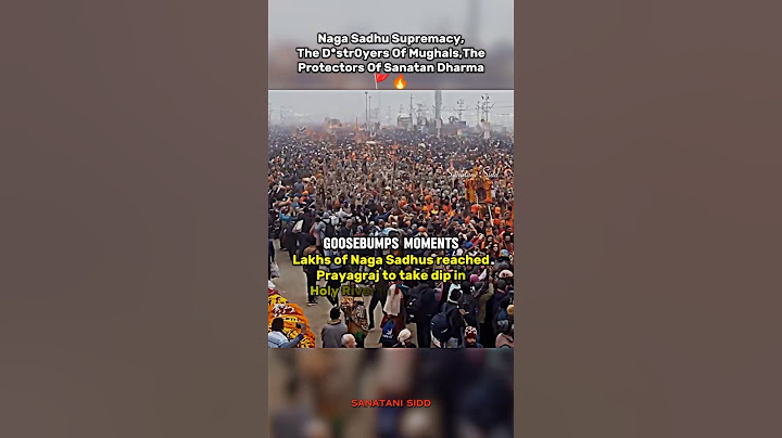 Goosebumps Moments🥶 Lakhs of Naga Sadhus Reached Prayagraj for Mahakumbh🚩🗿#shorts