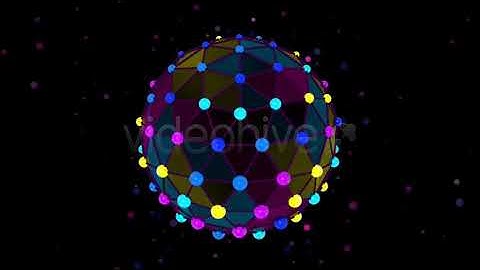Space Colorful Sphere (4-Pack) | Motion Graphics - Envato elements
