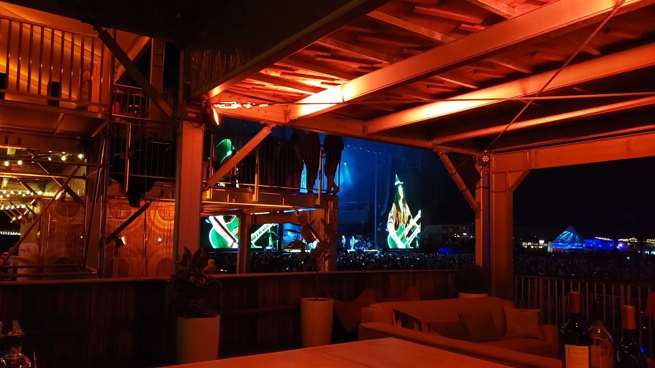 BottleRock 2021 Napa Valley, CA mainstage view from VIP suites guns n roses, jimmy eat world, & more