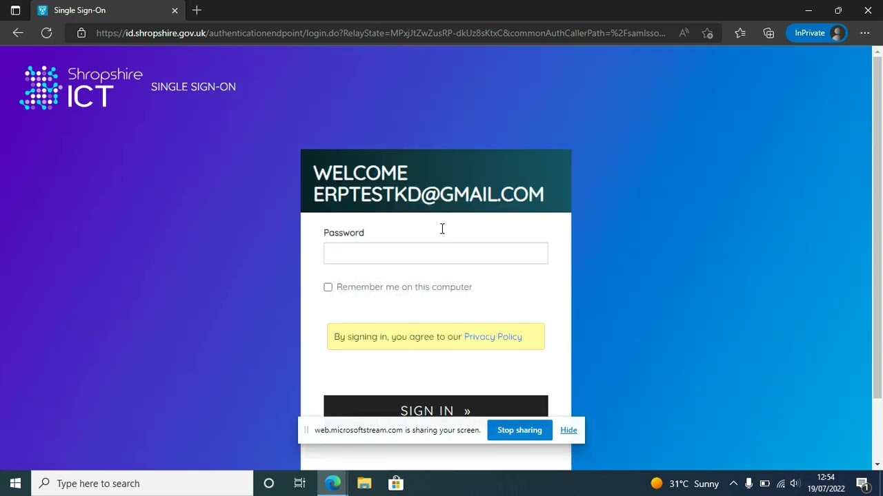 Accessing the ERP with a personal email address YouTube