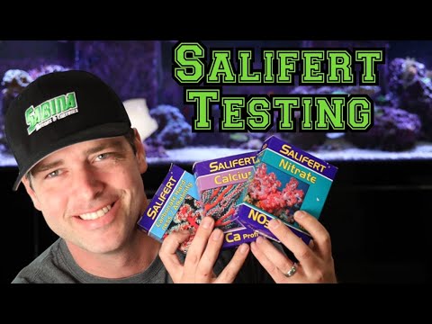 Salifert water testing for begginers. Demonstrating Alkalinity, Calcium, and Nitrate. GIVE AWAY!