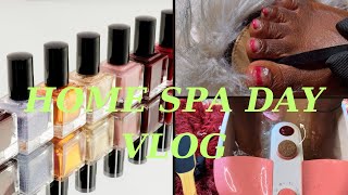 I Tried a Home Spa Pedicure & It Changed My Life #feetnail #pedicure #spa #selflove #pampertime