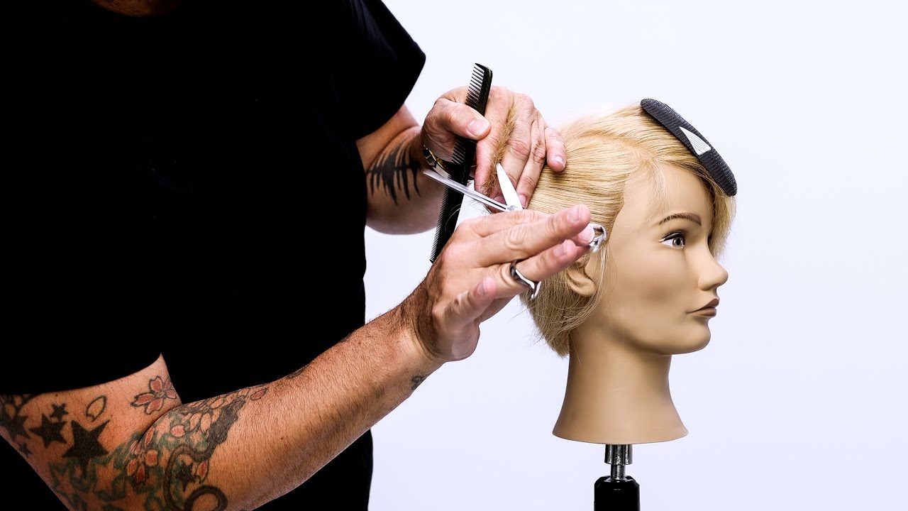 Урок по созданию многослойной стрижки пикси