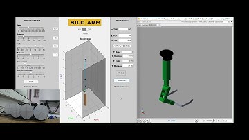 Representación de brazo robótico mediante servomotores enlazados a través de kepserver y simulink