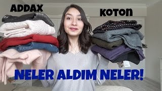 Denemeli̇ Alişveri̇ş Kozmeti̇k,Koton,Addax...