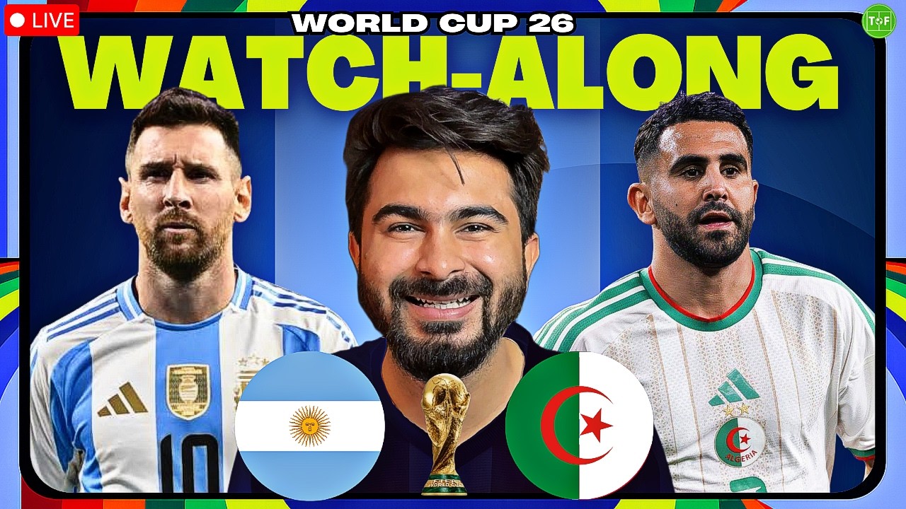 Argentina v Algeria FIFA World Cup LIVE Watchalong | TFHD