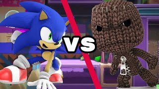 Sackboy Vs Sonic In Battle Royale Who Would Win?