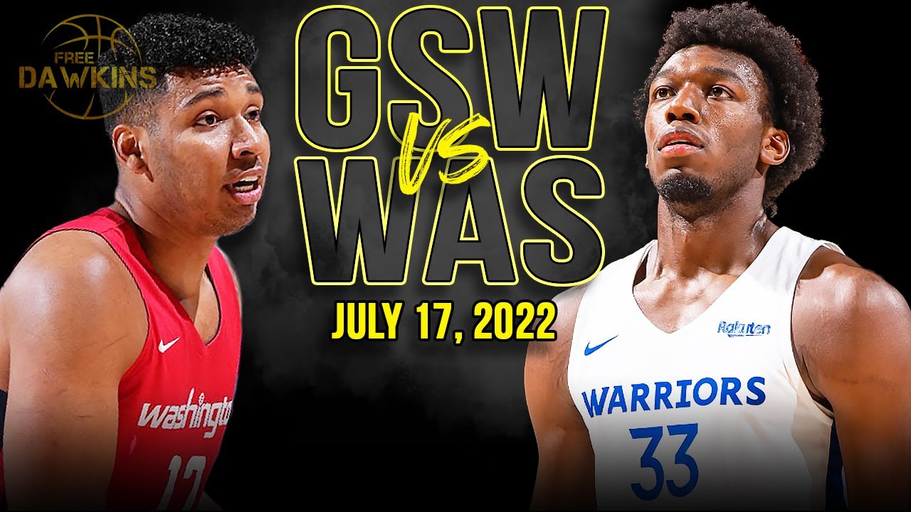 Golden State Warriors vs Washington Wizards Full Game Highlights | July 17, 2022 |  SL | FreeDawkins