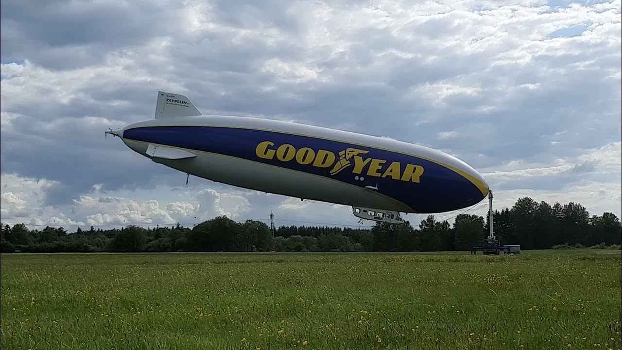 SF34 Glider landing next to Zeppelin YouTube
