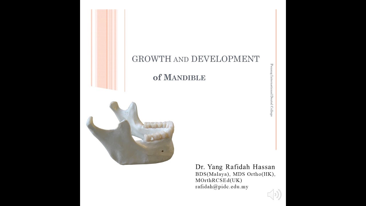 Growth of Mandible