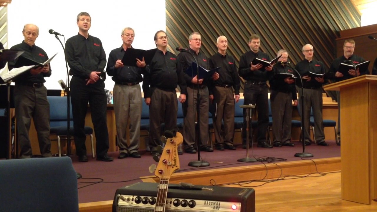 Gospel Medley-performed by Mark Haight and the Pilgrims men's chorus