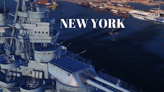 New York Battleship World Of Warships Legends Console
