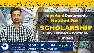 Documents Required to Secure Foreign Scholarships | Study Abroad Guide