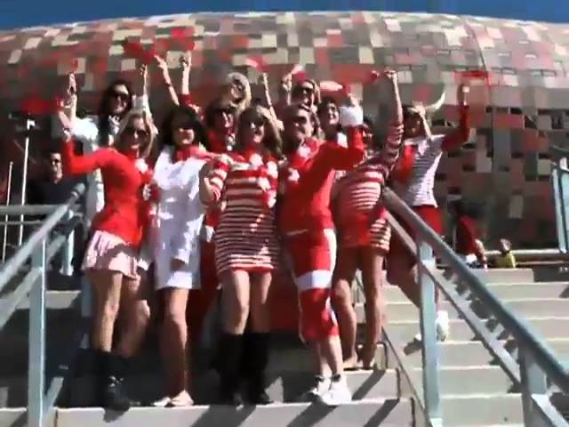 Bavaria Babes in Zuid Afrika tijdens WK 2010.flv