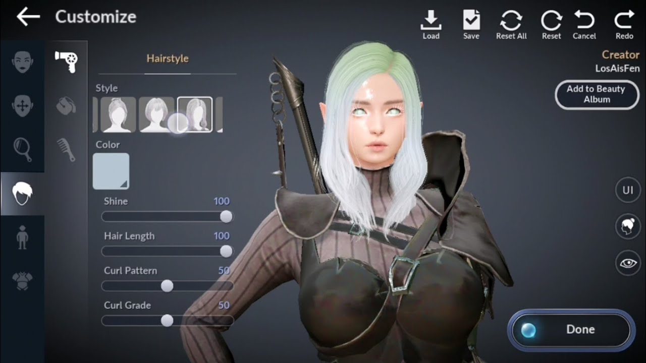 Black Desert online mobile Character creation 2020