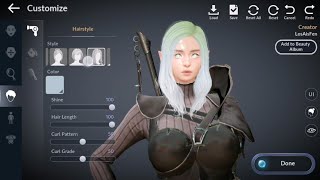 Black Desert online mobile Character creation 2020