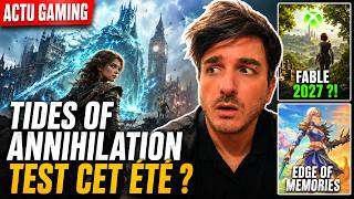 TIDES OF ANNIHILATION: JOUABLE cet été ? FABLE repoussé à 2027 ! MASAKRE: NOUVEAU JEU DARK FANTASY !