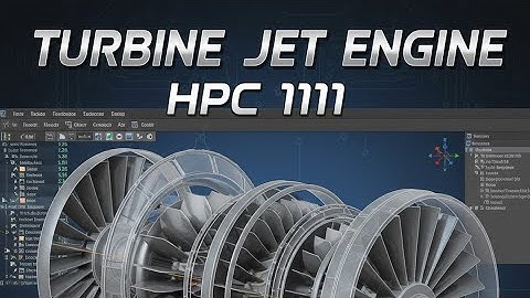 SolidWorks Tutorial | Turbine Jet Engine HPC 1111 | 3D CAD Design Step by Step
