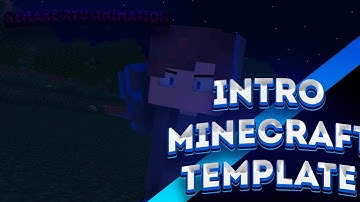 intro minecraft [Mine-imator] template By MinySor (remake Ryu Animation)
