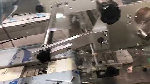 dry ice packing machine