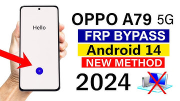 OPPO A79 5G : Google Account Bypass (without pc) - ANDROID 14 LATEST UPDATE