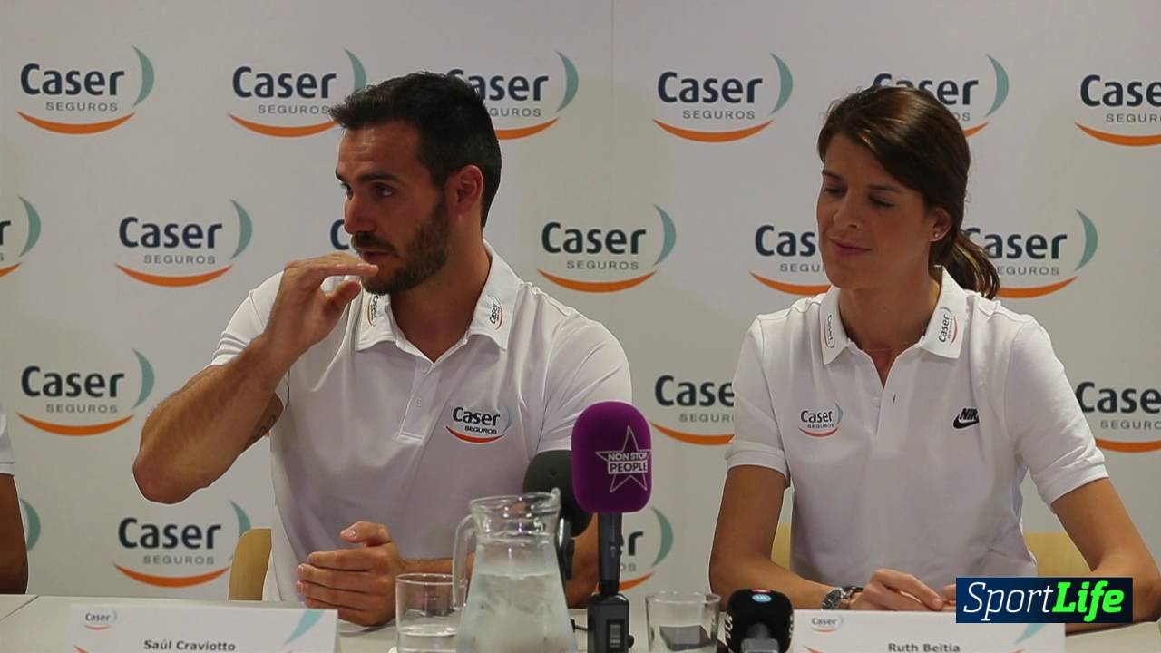 Saul Craviotto en la presentación Caser Seguros http://sportlife.com.co