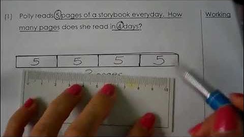 Primary 2 Multiplication Word Problem Basic 1