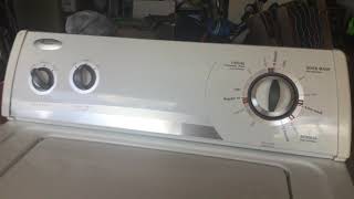 Whirlpool WTW5300SQ0 Old School Washing Machine In Action