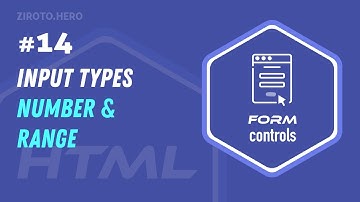 Master HTML in Darija Arabic #14 Form Input Elements (number & range) Code Example