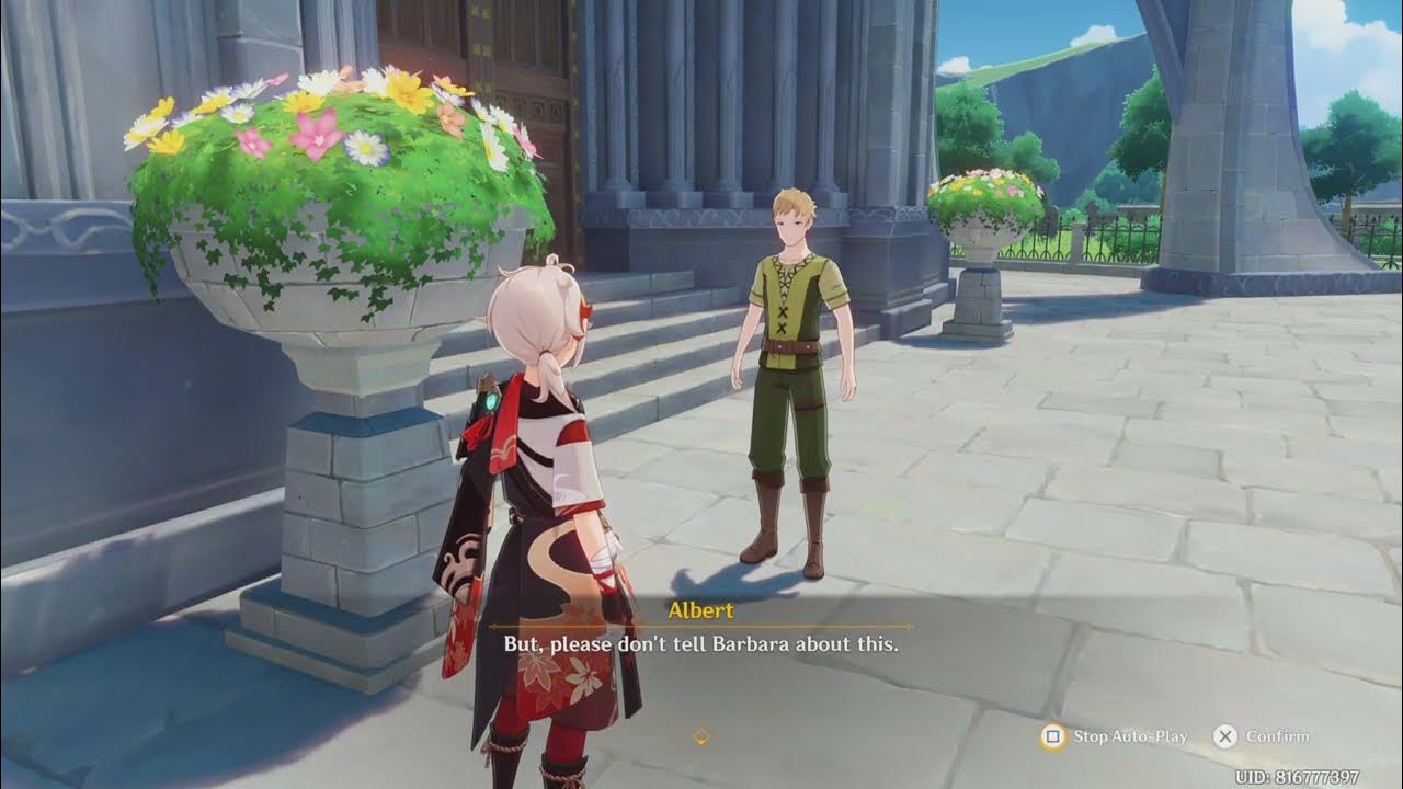 SWEEP PILE OF LEAVES MONSTADT Genshin Impact YouTube