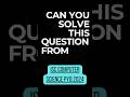 14 | Boolean Algebra | ISC Computer Science | PYQ 2024 #Shorts