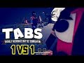 1 VS 1 ОТ ПЕРВОГО ЛИЦА ПРОТИВ КАЖДОГО - Totally Accurate Battle Simulator (TABS/ТАБС) Часть I