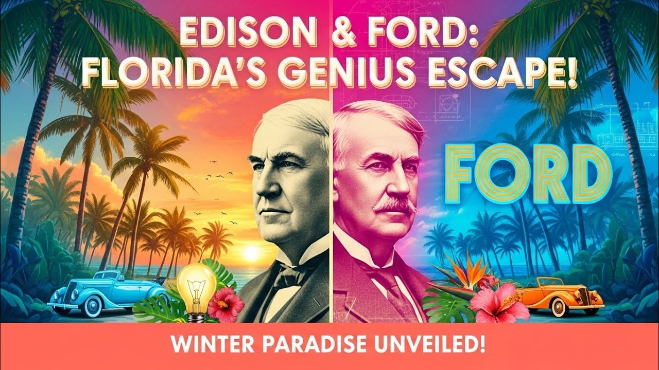 Edison & Ford: How Two Geniuses Made Florida the Ultimate Winter Escape!