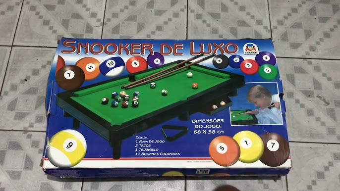 Sinuca de Mesa Snooker de Luxo 430-A Braskit