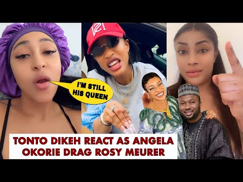 Tonto React As Angela Okorie Drags Rosy Meurer After Tonto Dikeh And Churchill Reconciliation 