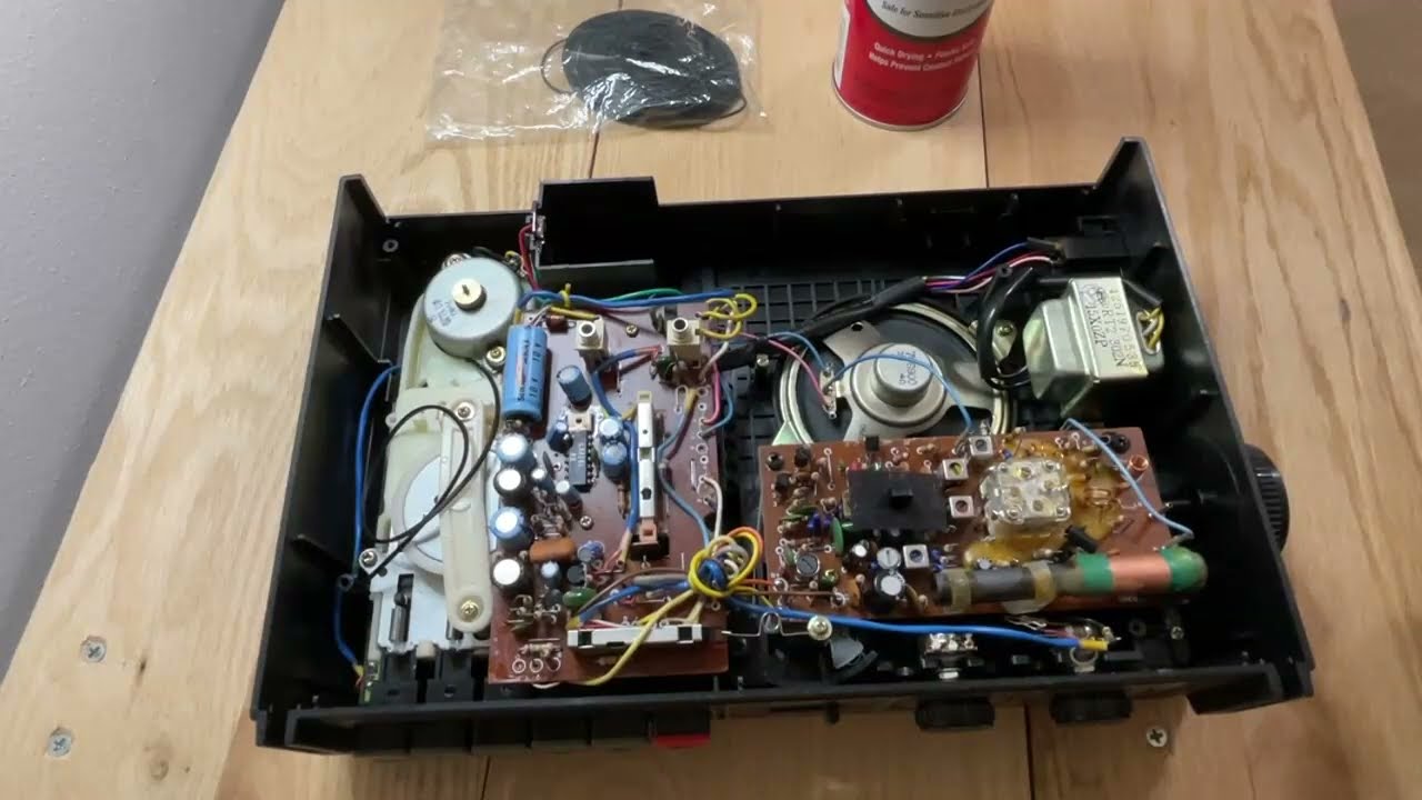 How to clean old potentiometers to fix scratchy volume controls in old radios/cassette players